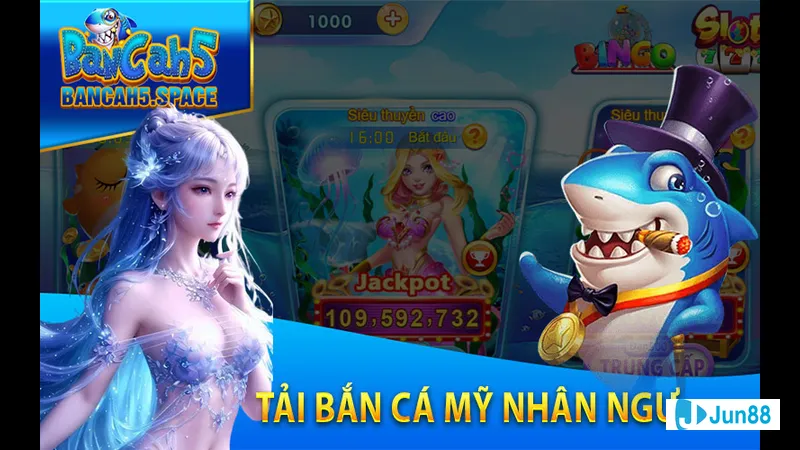 Bắn cá nhân ngư trong game đang rất
